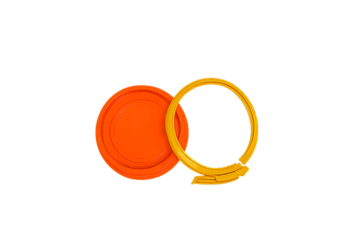 10-Inch Caps & Clamps